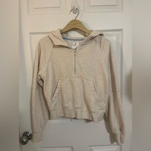 Aerie quarterzip hoodie